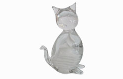 Murano Glass Cat BBJ-1273B