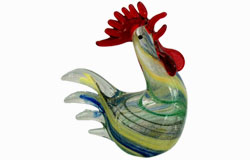 Murano Glass Cock BBJ-1281A
