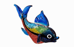 Murano Glass Fish BBJ-1284A