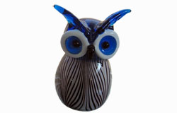 Murano Glass Owl BBJ-1289B