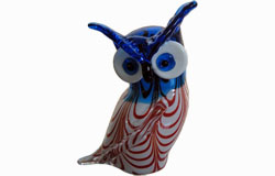 Murano Glass Owl BBJ-1289A