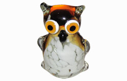 Murano Glass Owl BBJ-1324
