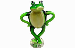 Murano Glass Frog BZS051