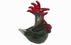Murano Glass Cock IMG-1063