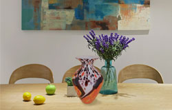 Murano-like Glass Vase