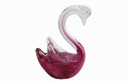 Murano Glass Swan BZS037