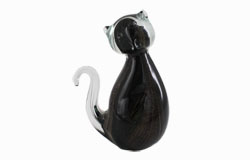 Murano Glass Cat BZS024