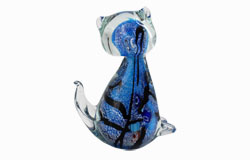 Murano Glass Cat BZS022