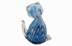 Murano Glass Cat BZS027