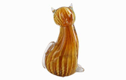 Murano Glass Cat BZS029