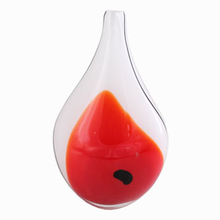 Murano-like Glass Vase