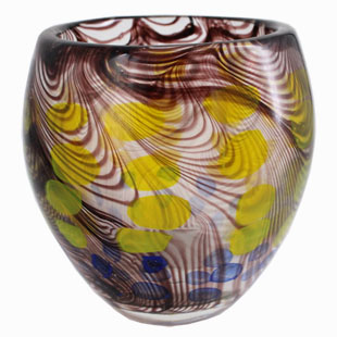 Murano-like Glass Vase