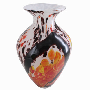 Murano-like Glass Vase