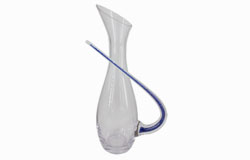Glass Wine Decanter BZS355Blue