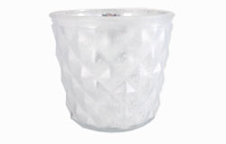 Glass Candle Holder BZS067
