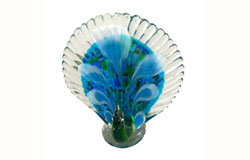 Murano Glass Peacock BBJ-0921